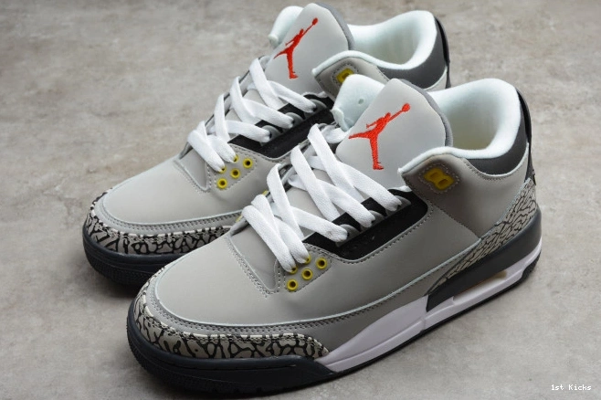 1st Kicks Shoes Air Retro CT8532-012 Jordan (2021) Grey Cool 3 0721